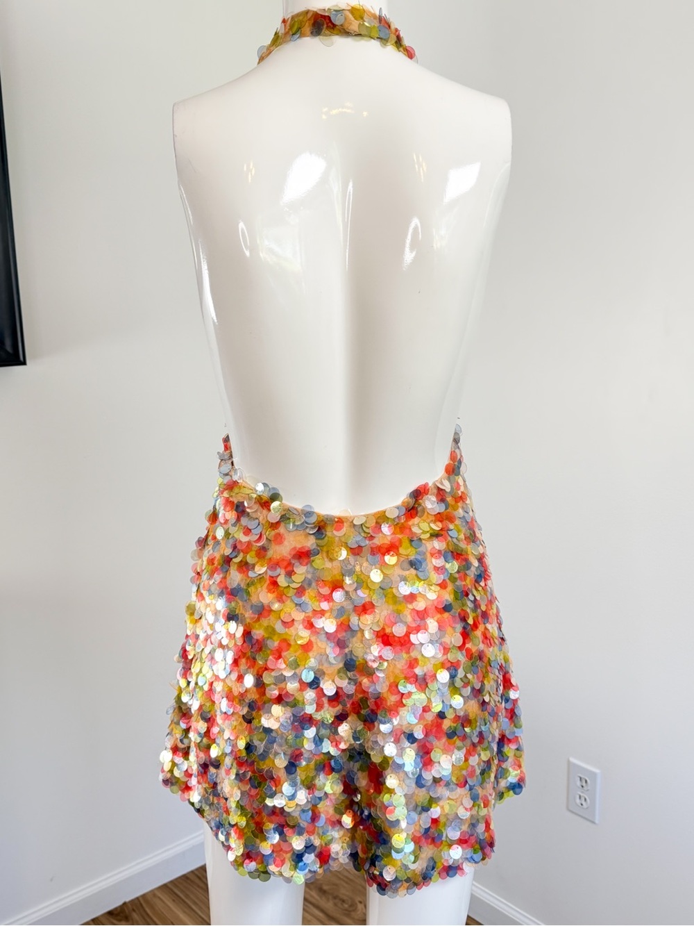 Retrofete AVIGAIL Sequin Mini Dress size XS - Picture 10 of 15